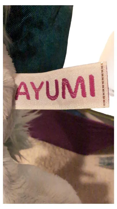 Ayumi Fee Kuscheltier Plüschtier mit Flügeln Mehrfarbig 24 cm