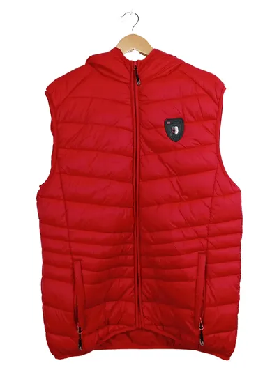 Geographical Norway Herren Steppweste XL Rot Sportlich Outdoor