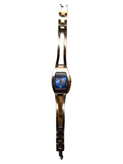 Fossil ES-9609 Damen Armbanduhr Elegant Silber Edelstahl Alltag 2cm