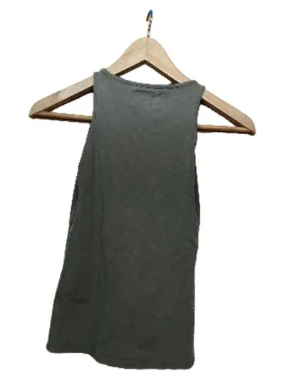 Garcia Jeans Kinder Tanktop Top Gr. 140 Oliv Grün Casual
