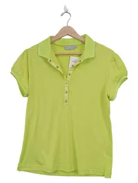 Daily Sports Damen Poloshirt Grün Gr. 40/L Sportlich Kurzarm 1