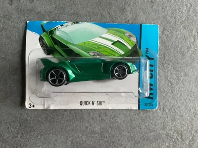 Hot Wheels Quick N' Sik HW City 32/250 Spielzeugauto Grün NEU OVP