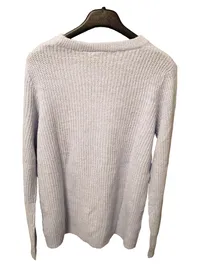 Blue Motion Damen Strickpullover Gr. 36/38 S Hellblau Rippstrick 2