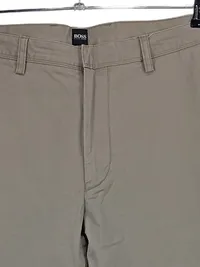 HUGO BOSS Herren Chino Stoffhose Beige Gr. 54 W38 Baumwolle 2