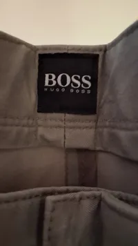 HUGO BOSS Herren Chino Stoffhose Beige Gr. 54 W38 Baumwolle 3