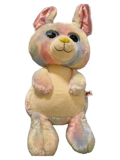 NICI Hase Plüschtier Kuscheltier Stofftier Farbenfroh Mehrfarbig 57cm
