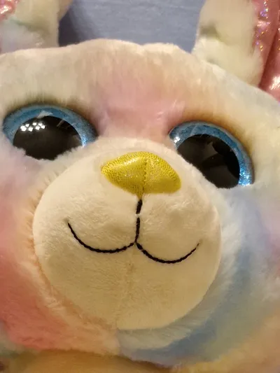 NICI Hase Plüschtier Kuscheltier Stofftier Farbenfroh Mehrfarbig 57cm