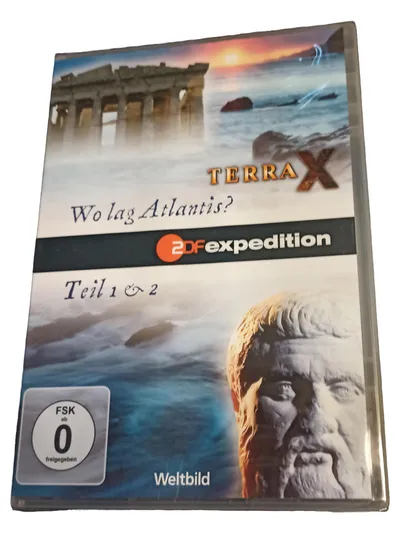 Terra X Wo lag Atlantis? Dokumentation DVD Teil 1 & 2 ZDFexpedition