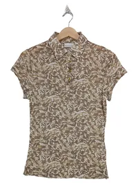 Daily Sports Damen Poloshirt Gr. 38/M Mehrfarbig Sportlich Muster 1