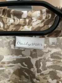 Daily Sports Damen Poloshirt Gr. 38/M Mehrfarbig Sportlich Muster 4