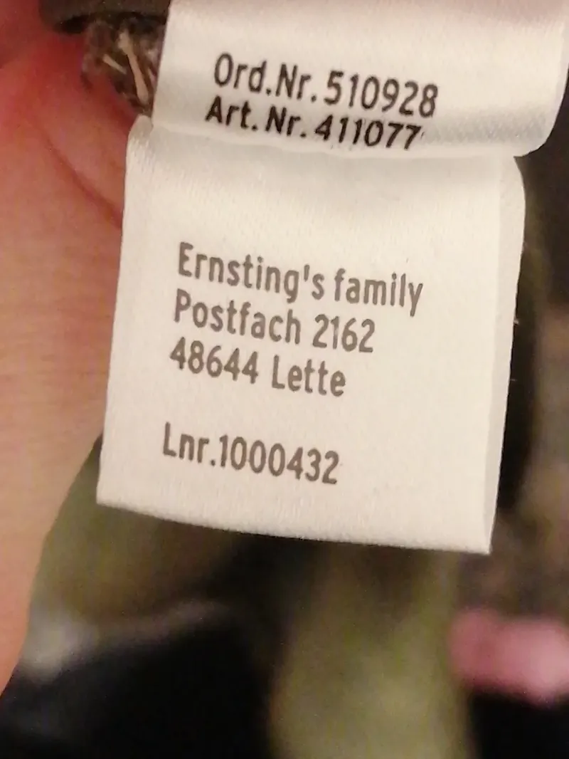 Ernsting's family Damen Pullover Gr. 36 grün mit Perlenbesatz 8