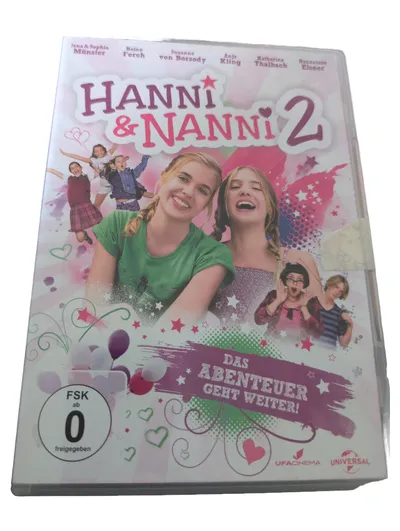 Hanni & Nanni 2 DVD Kinderfilm Schulabenteuer Girls Power Julia von Heinz