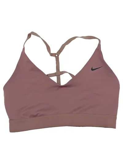 Nike Sport BH Damen Größe 36 Rosa Sportlich Indy Light Support
