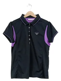Daily Sports Damen Poloshirt Schwarz Gr. 40/L Sport 1