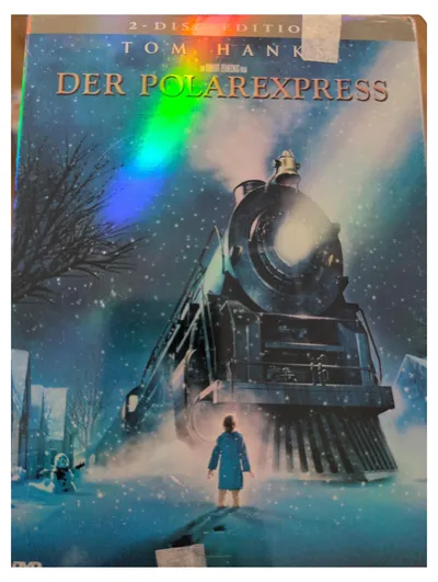 Der Polarexpress DVD Tom Hanks Robert Zemeckis Animationsfilm Weihnachten