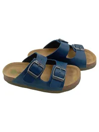 Dr. Brinkmann Kinder Sandalen Pantoletten Blau Gr. 30 Kork Fußbett 1