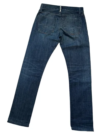 Replay Herren Jeans Straight Leg W25 Blau Casual