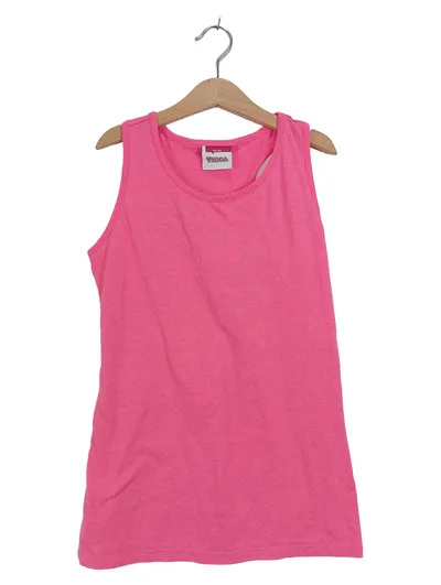 YIGGA Mädchen Tank Top Gr. 146/152 Pink Basic Tanktop ärmellos