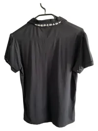 Chervò Damen Poloshirt Blau Gr. 42/XL Sport Kurzarm Logo 2