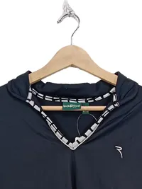 Chervò Damen Poloshirt Blau Gr. 42/XL Sport Kurzarm Logo 3