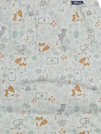 ALVI Baby Schlafsack Tiermotiv Mehrfarbig Größe 56/62 Kinderschlafsack 3