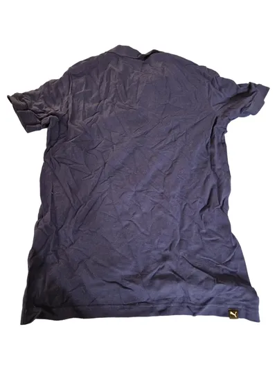 PUMA Herren Poloshirt Gr. 44/S Blau Sportlich Keeps You Dry