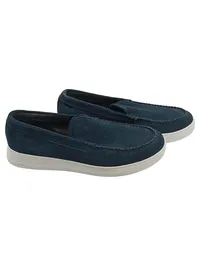 Calvin Klein Herren Slipper Loafer Wildleder Blau Gr. 43 Slip-On 1