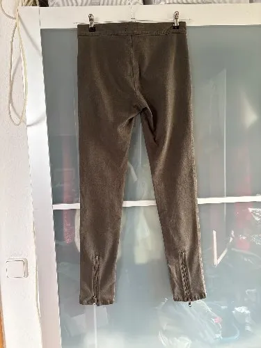 French Connection Damen Skinny Jeans Oliv Gr. 36/S W28 Skin Tight