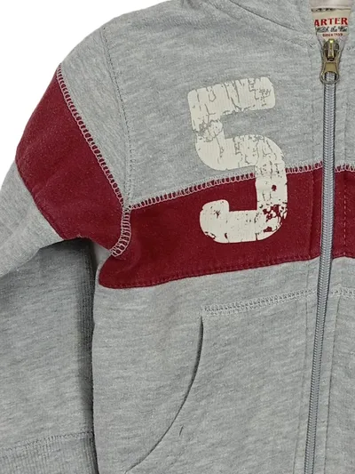 Carter's Kinder Sweatjacke Kapuzenjacke Gr. 98/3T Grau Clifford