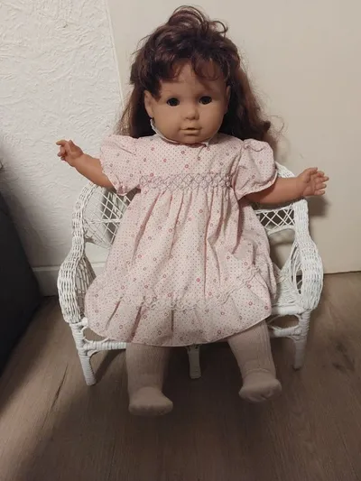 Zapf Creation Babypuppe Mädchen Schlafaugen Kunststoff Gebraucht Gut