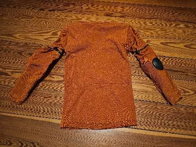 Dainese Unterziehshirt Protektoren Orange Motorrad Damen Gr. S