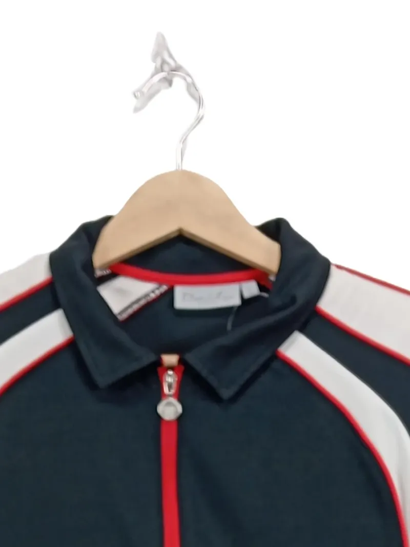 Daily Sports Damen Poloshirt Kurzarm Blau Gr. 40/L Sportlich 3
