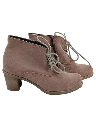 CAPRICE Damen Stiefeletten Gr. 40 Braun Schnürstiefelette