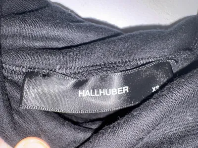 HALLHUBER Damen Top Rollkragen Ärmellos Schwarz Lyocell Gr. XS