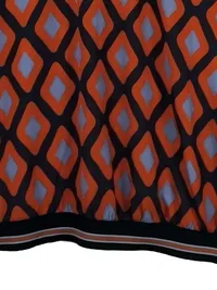 Aniston Selected Damen Shirt Pullover Rauten Muster Geometrisch Bunt Gr. 44 XXL 3