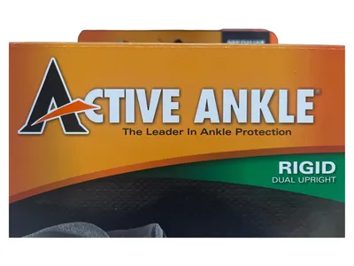 Active Ankle Eclipse 2 Fußgelenk Bandage Orthese Stütze Sport M Schwarz
