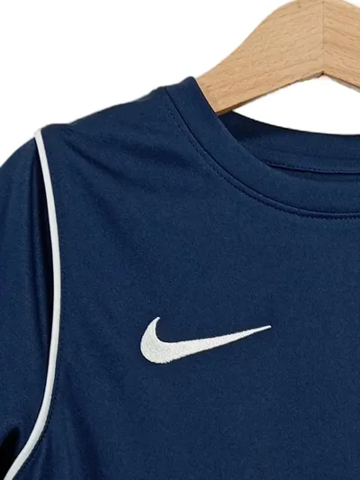 Nike Dri-Fit Kinder Fußball Trikot Park 20 Blau Gr. 128 Sportshirt