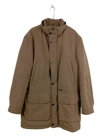 Herren Winterjacke Gr. 50/L Braun Scenergy Sympatex Outdoor Parka
