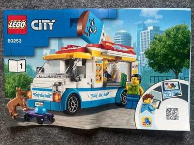 LEGO City 60253 Eiswagen Ice Cream Truck Bauset Kinder ab 6
