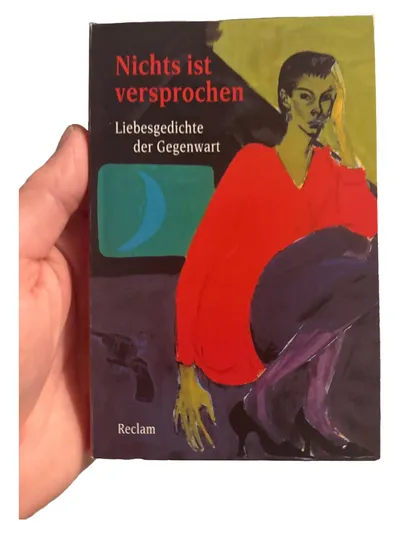 Reclam Nichts ist versprochen Liebesgedichte der Gegenwart Lyrikbuch deutsch