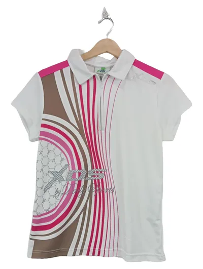 XDS BY DAILY SPORTS Damen Poloshirt Gr. 40/L Mehrfarbig Sportlich