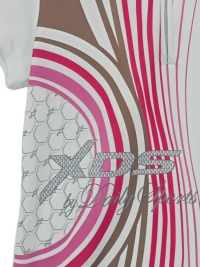 XDS BY DAILY SPORTS Damen Poloshirt Gr. 40/L Mehrfarbig Sportlich