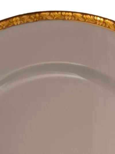 Eschenbach Platzteller Porzellan Rund Klassisch Weiß Blumen 20cm