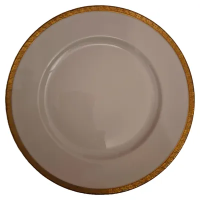 Eschenbach Platzteller Porzellan Rund Weiß Blumen 20cm Elegant Festlich