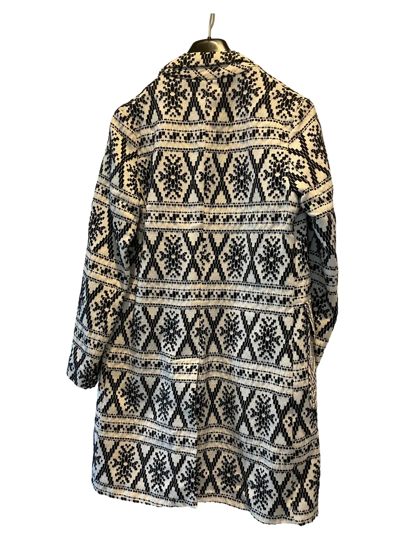 Desigual Strickjacke Damen Bohemian Ethno Muster Langarm Baumwolle M 38 2