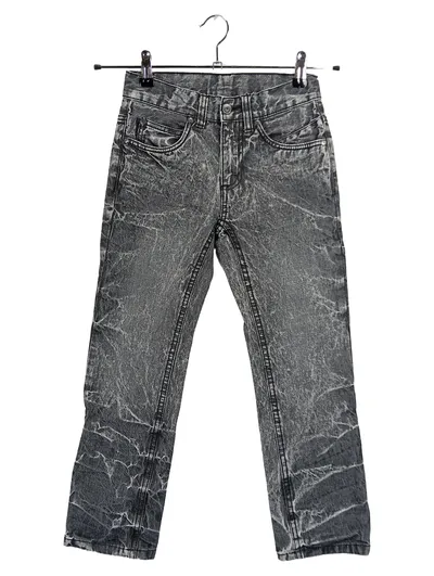 Bench Kinder Jeans Regular Fit Gr. 134 Grau Acid Wash Baumwolle
