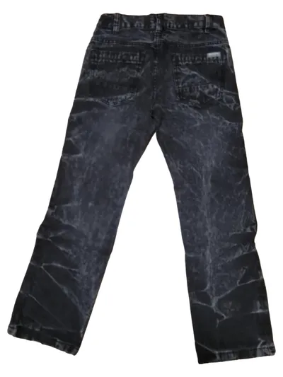 Bench Kinder Jeans Regular Fit Gr. 134 Grau Acid Wash Baumwolle