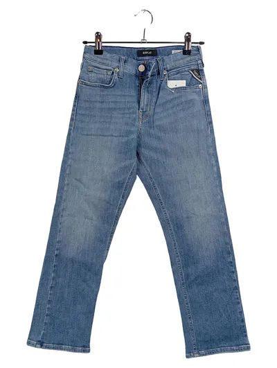 Replay Jeans Regular Fit Kinder Gr. 142 Blau Boy Fit Denim Hose