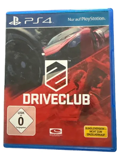 Sony Driveclub PS4 Rennspiel Racing Game Deutsch Englisch Top Zustand