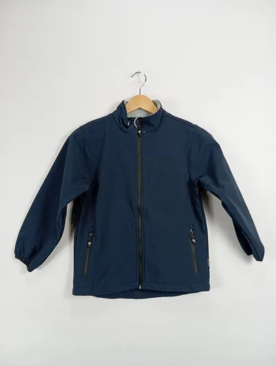 Color Kids Softshelljacke Kinder Funktionsjacke Outdoor Blau Gr. 128